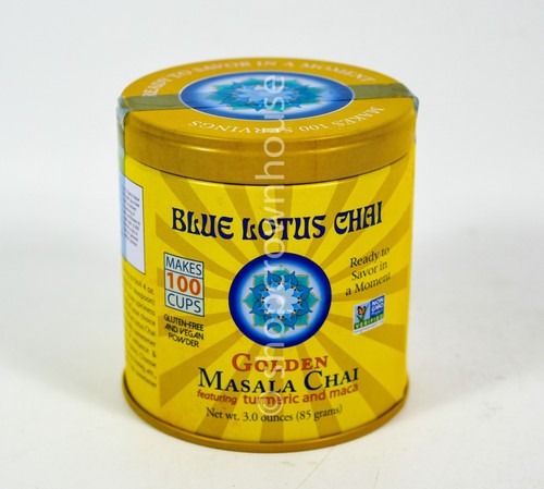 Blue lotus chai tea golden - lotus,