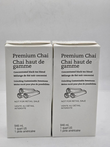 Sbux chai tea concentrate - sbux,