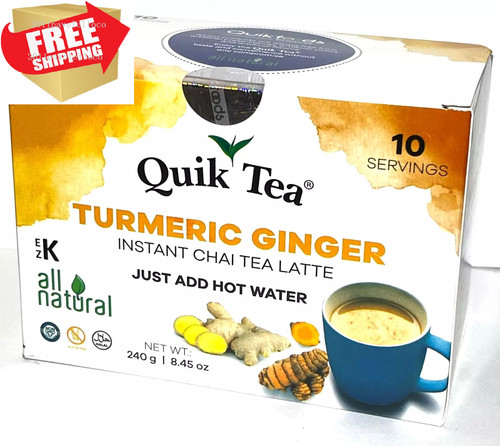 Quik tea turmeric ginger - quik,